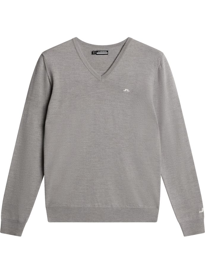 J. LINDEBERG Pullover Lymann, grau