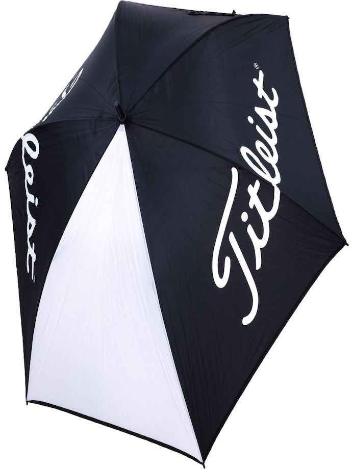 Titleist Golfschirm Players Single Canopy, czarny/biały