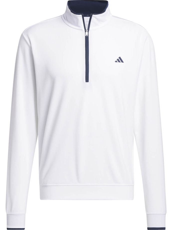 adidas Layer Lightweight 1/2-Zip, weiß