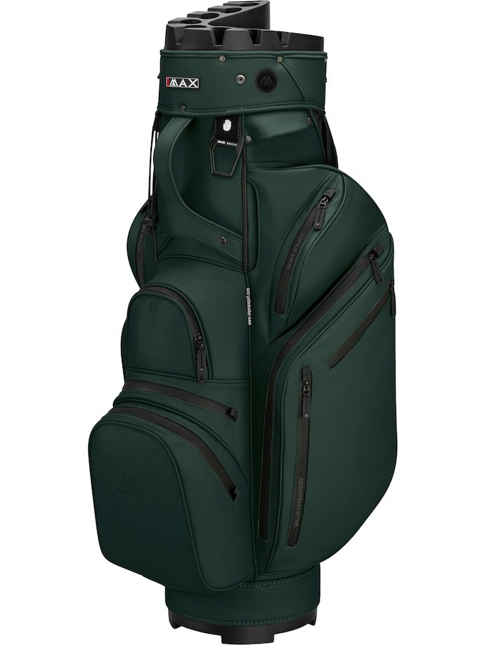 BIG MAX Cartbag Dri Lite Silencio PU Prime, dark green