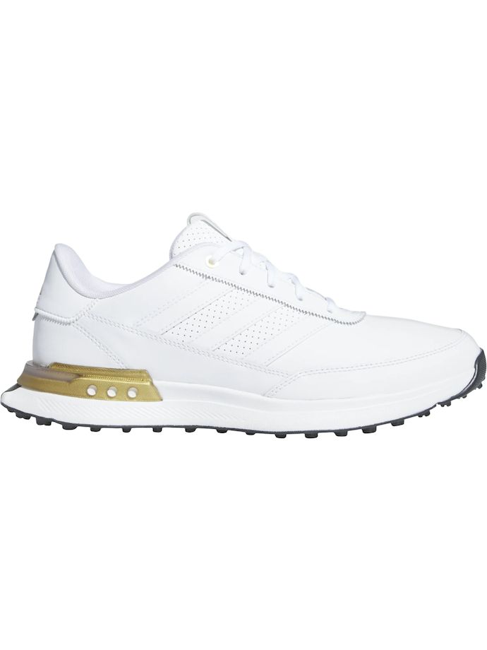 adidas Golfskor S2G SL Läder 24, vit/guld