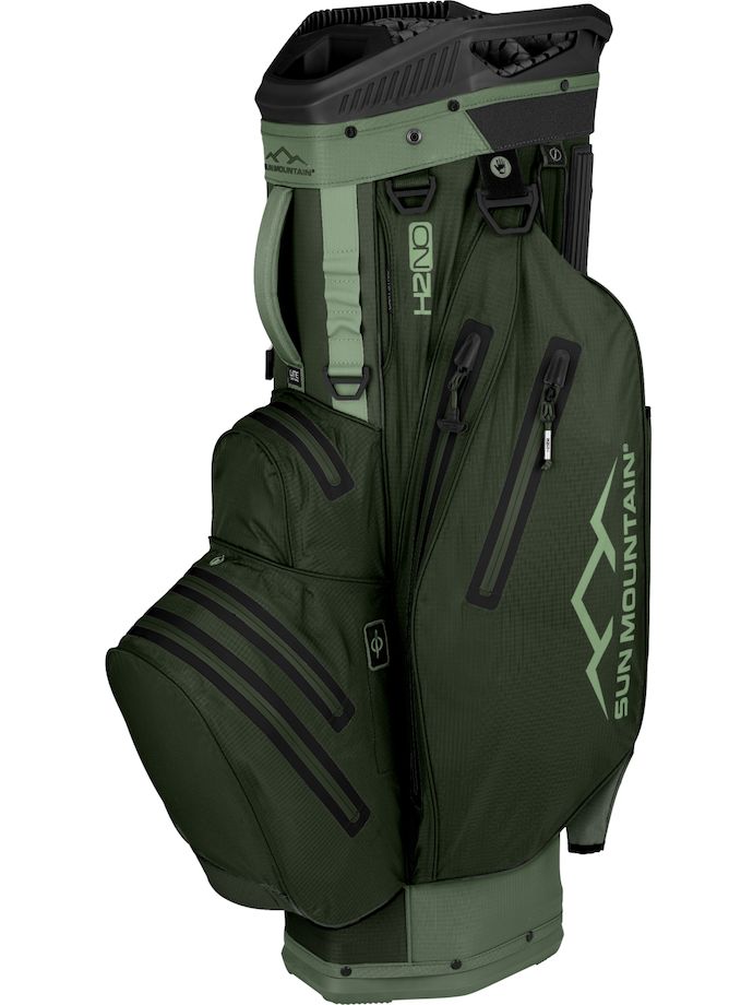 Sun Mountain Cartbag H2NO Lite 14 Way , green