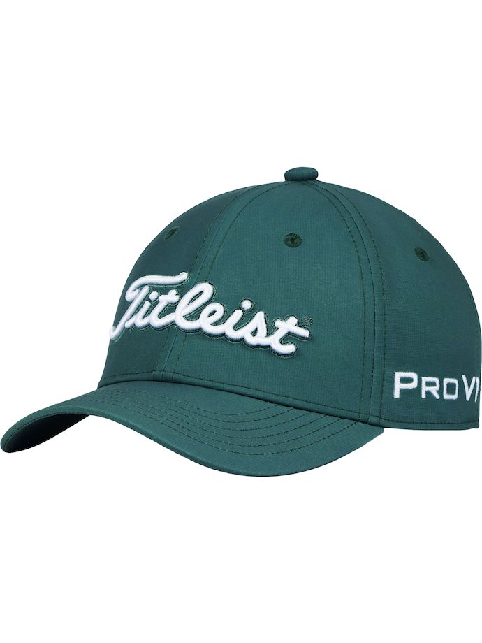 Titleist Cap Tour Rendimiento, verde/blanco