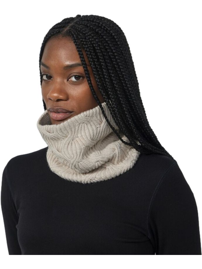 Daily Sports Neck Warmer Ermont Knitted, beige