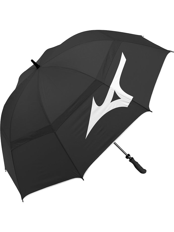 Mizuno Tour de parapluie de golf, noir/blanc