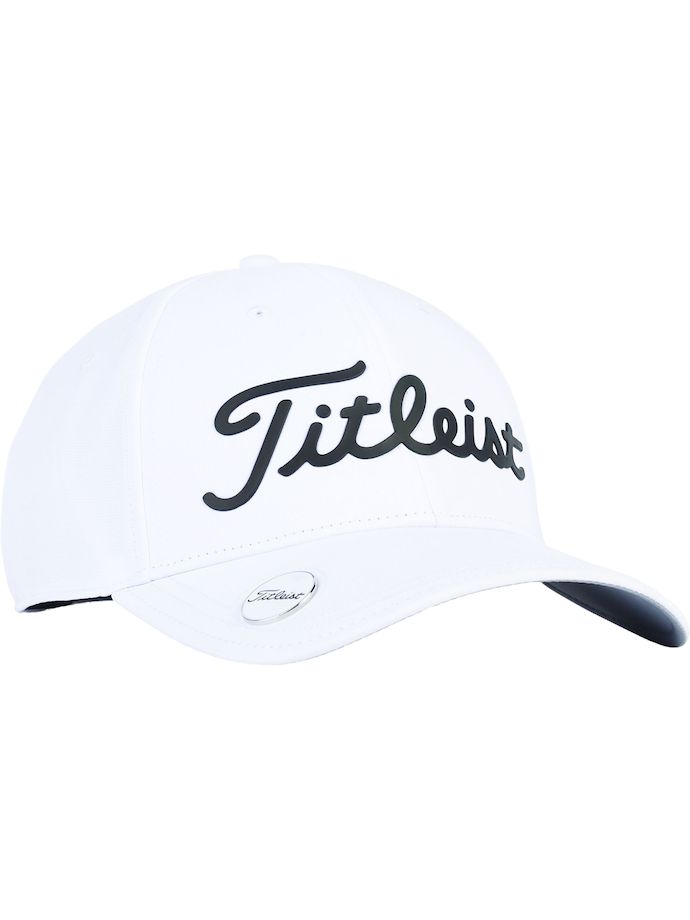 Titleist Cap Players Performance Ball Marker, white/black