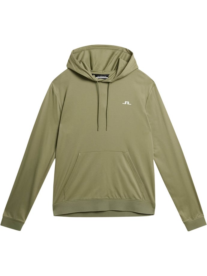 J. LINDEBERG Hoodie Roland, oliv