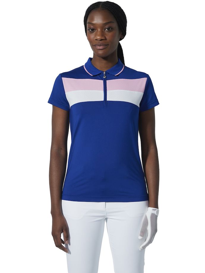 Daily Sports Polo Cecilio Cap S 1/2-Zip, bleu