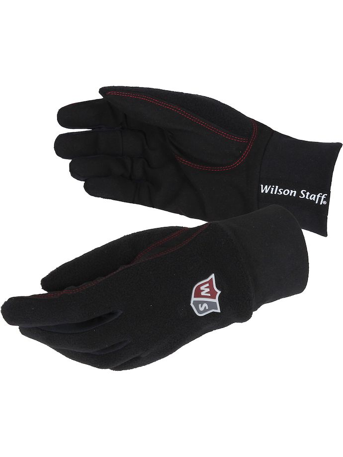 Wilson Staff Winterhandschoenen Microvezel Suède, zwart