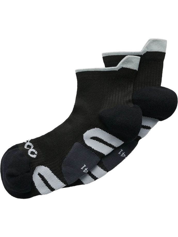 ecco Calcetines de corte tobillero Tech Tour Lite, negro