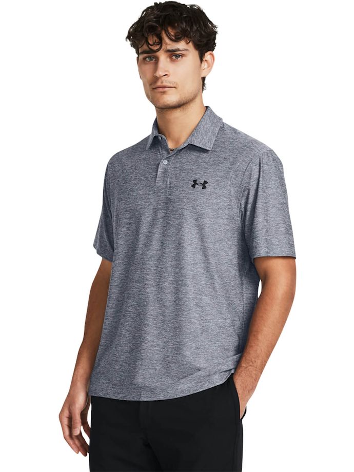 Under Armour Polo T2G, grigio/nero