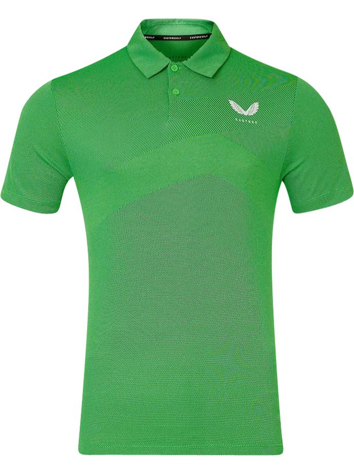 Castore Polo de punto, verde