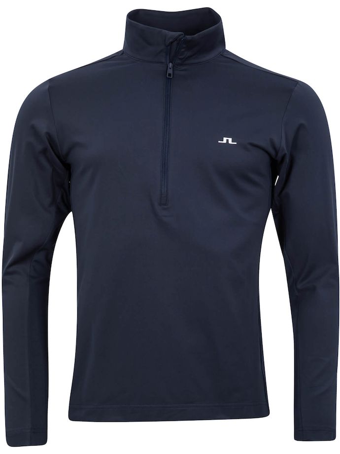 J. LINDEBERG Midlayer Luke Half Zip, navy