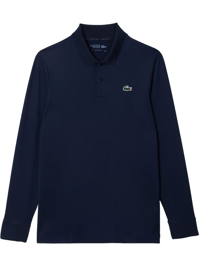 LACOSTE Polo Longsleeve, navy