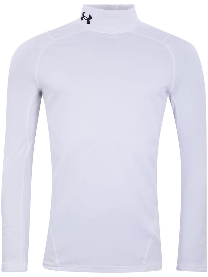 Under Armour Mock UA CG Armour Fitted Mock, white