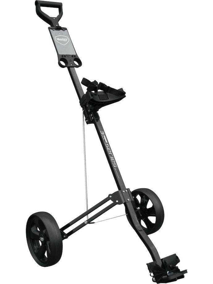 Masters Golftrolley 3-Serie 2-Rad, zwart