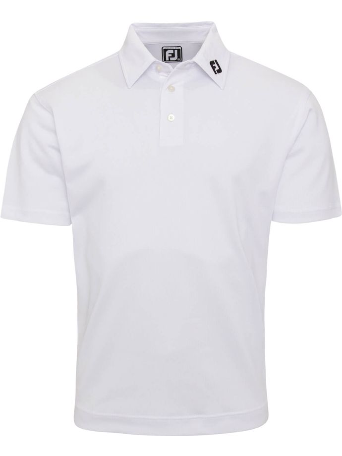 FootJoy Polo Essentials Stretch Pique, white