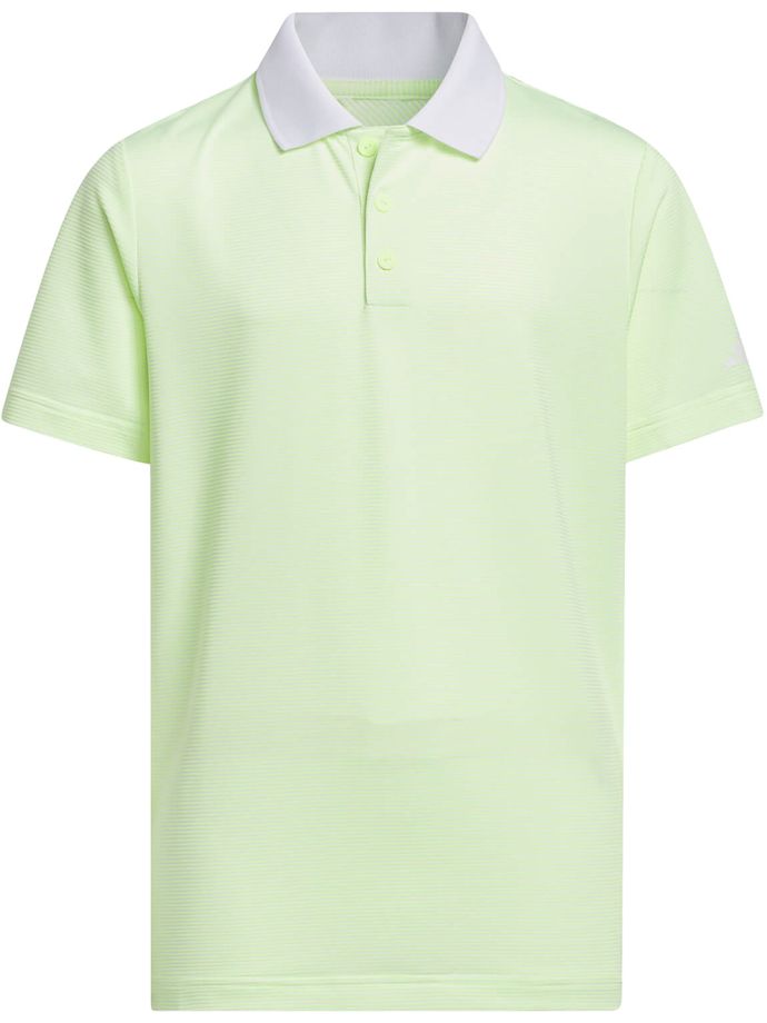 adidas Polo Striped, green/white