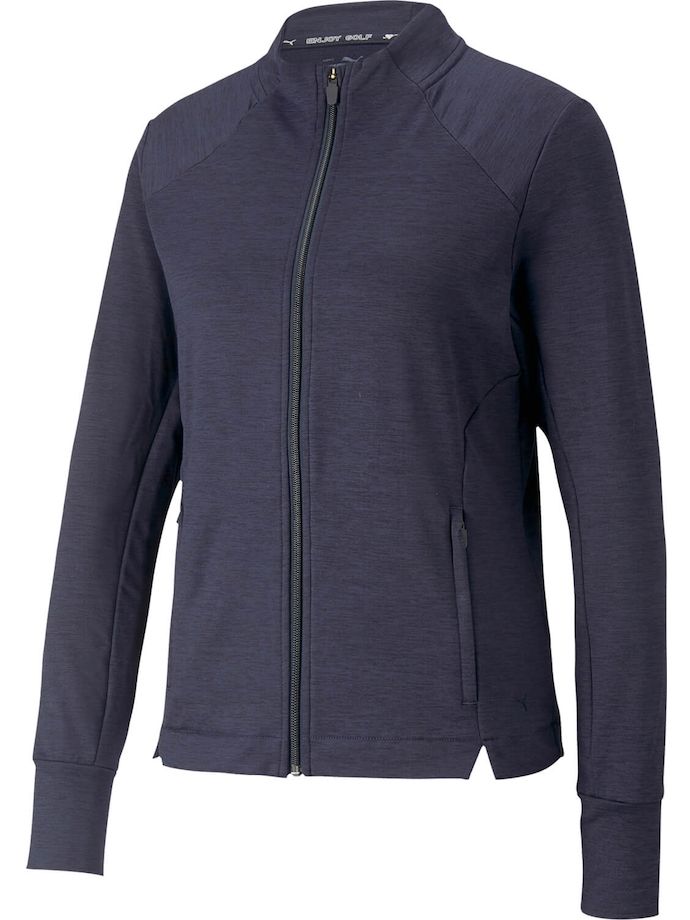 Puma Jacke Cloudspun Heather, marinblå