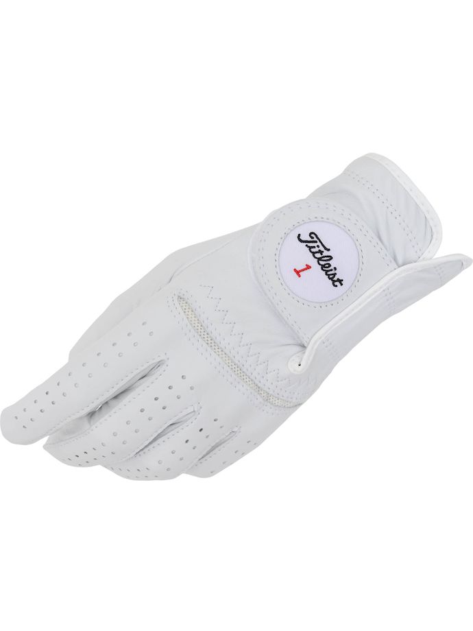 Titleist Guanto da golf Perma-Soft, bianco