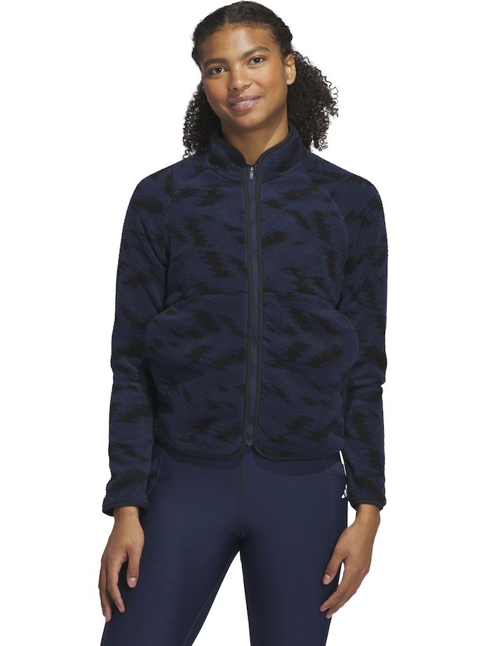 adidas Jacke Ultimate365 Printed Fleece, navy