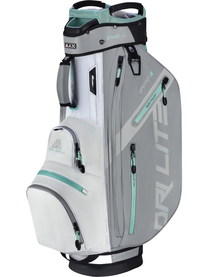 BIG MAX Cartbag Dri LIte Sport 3, grau/mint