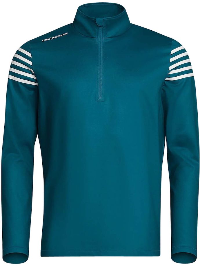 Cross Media cremallera Layer Sporty, turquesa