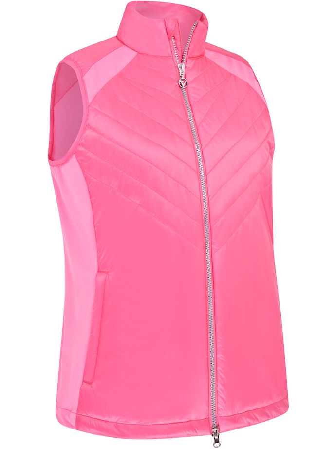 Callaway Weste Chev Primaloft, rosa