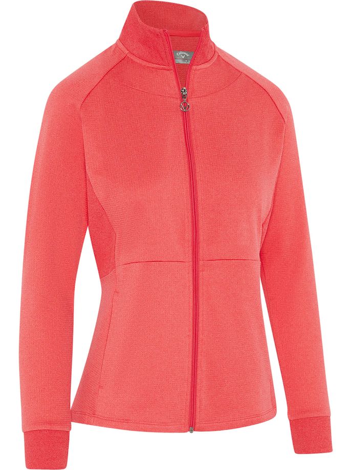 Callaway Jacke Våffelfleece, rosa