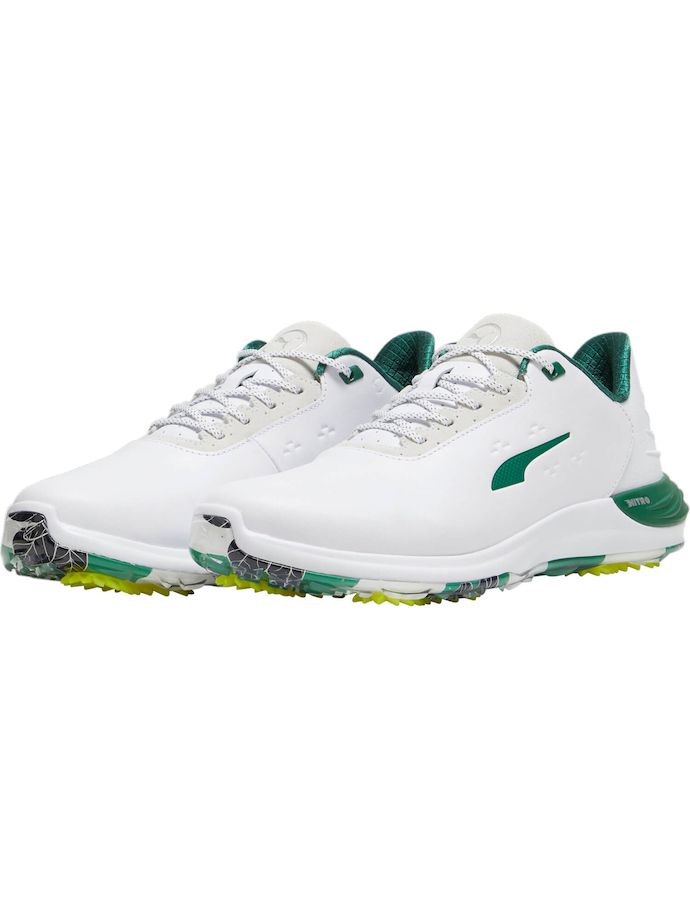 Puma Phantomcat Nitro golf shoes, white/green