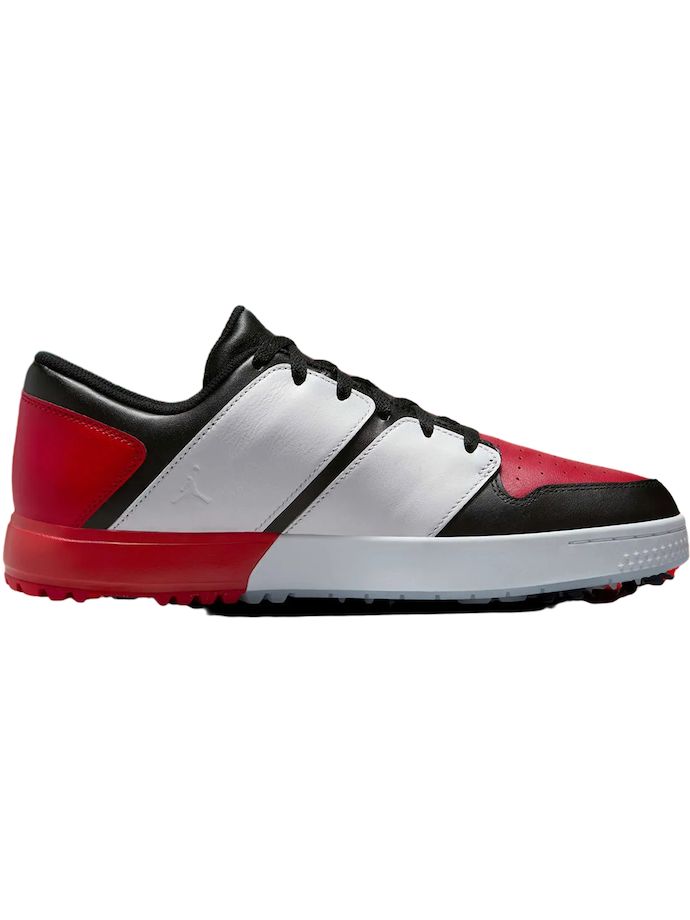 Nike Golf Golfschoenen Jordan NU Retro 1 G, zwart/wit/rood