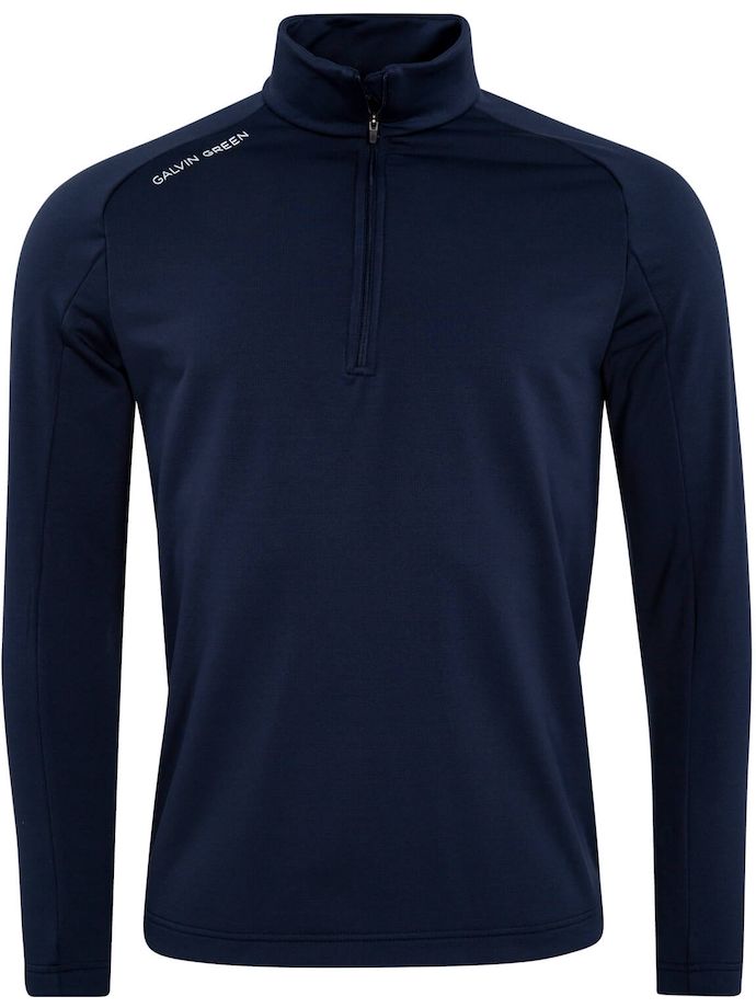 Galvin Green Layer Drake 1/2-Zip, navy