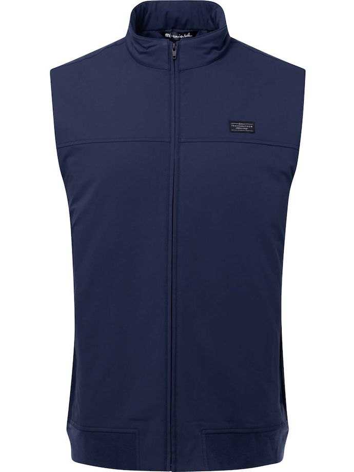 TRAVISMATHEW Wanderlust waistcoat, dark blue