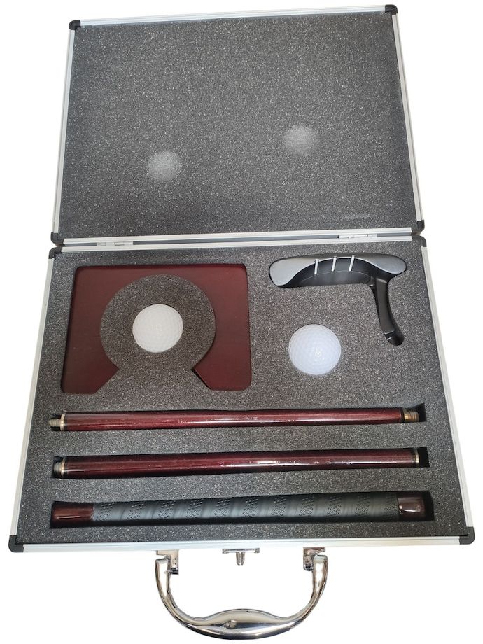 Golftech Gift box Travel Putter in aluminium box