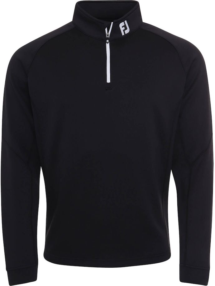 FootJoy Chill-Out Pullover, Atletische pasvorm, zwart