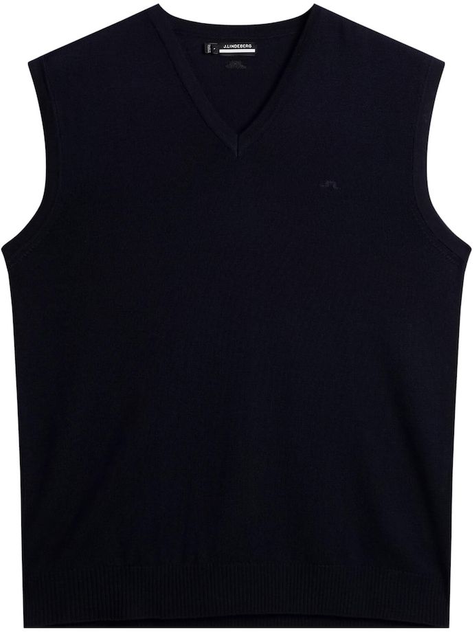 J. LINDEBERG Vest Liam Gebreid, marine