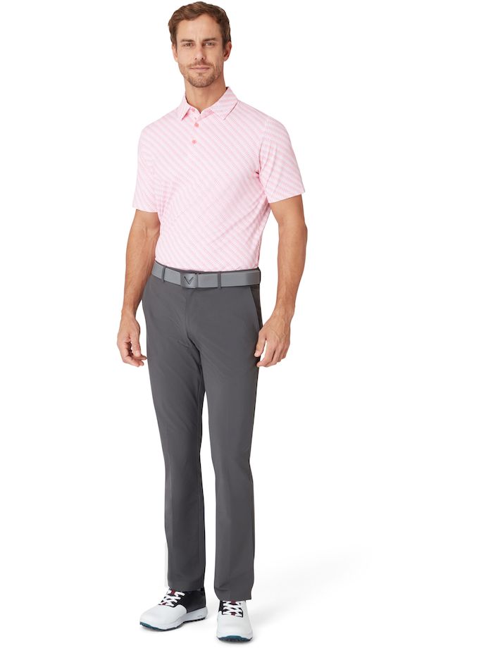 Callaway Polo Twill Print, pink