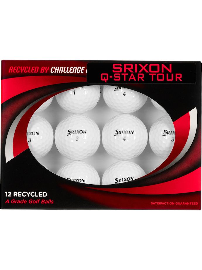 Challenge Golf Srixon Q-Star Tour AAAA - pakke med 12 stk.