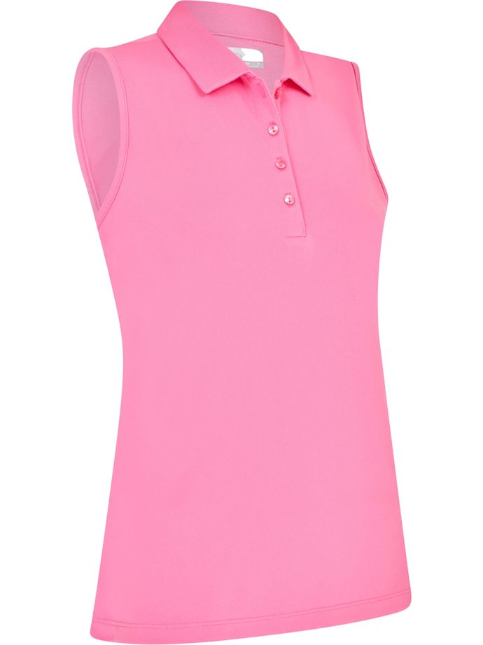 Callaway Polo-turnering, uden ærmer, pink