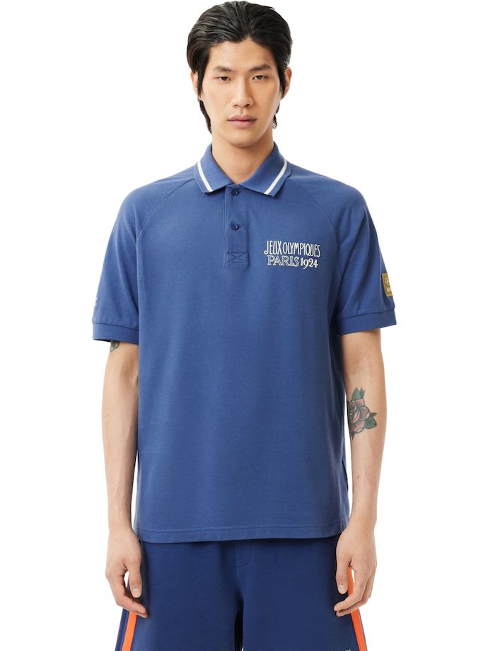 LACOSTE Polo olímpico, azul