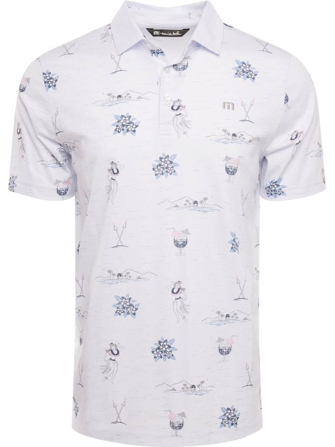 TRAVISMATHEW Polo Island Paradise, white