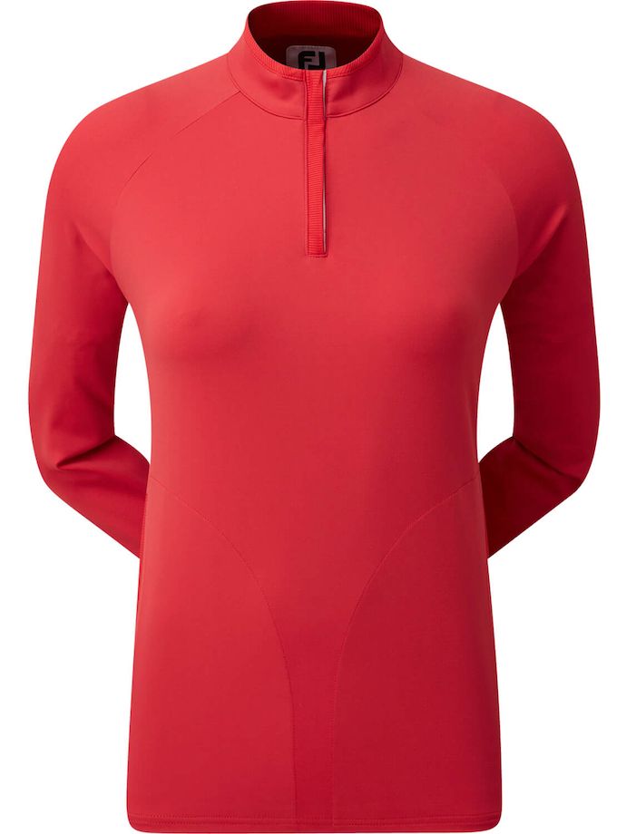 FootJoy Laag EU Half-Zip, rood