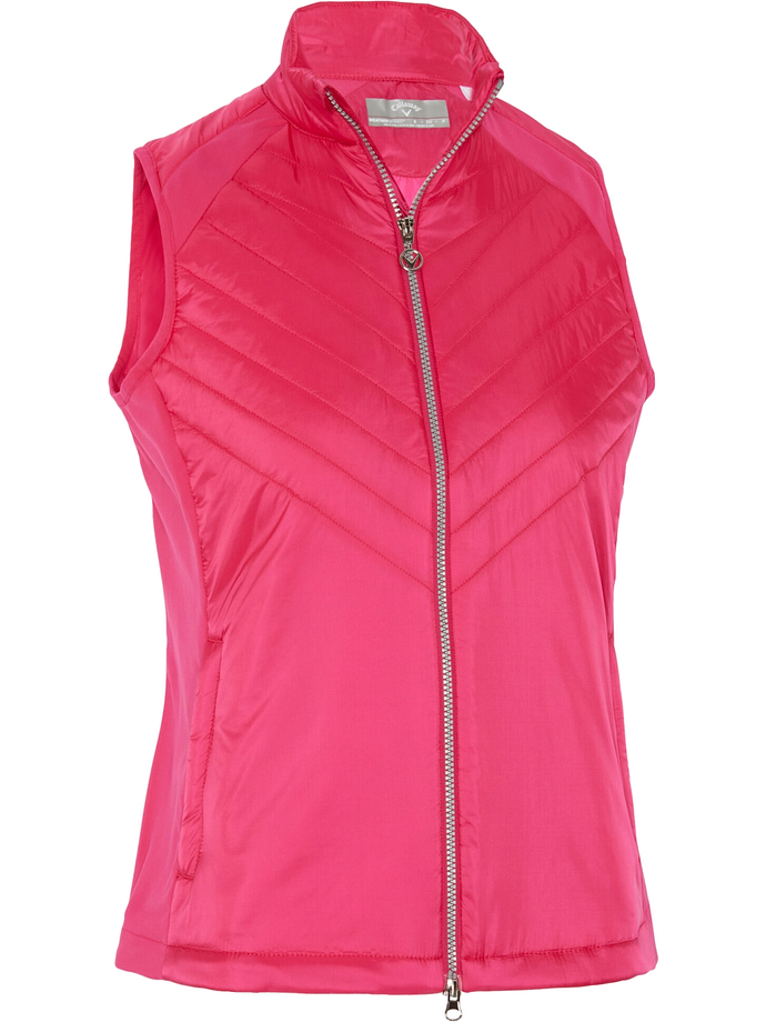 Callaway Weste Chev Primaloft, rosa