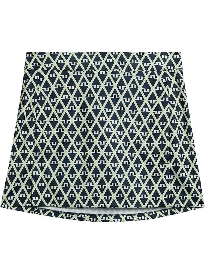 J. LINDEBERG Skort Amelie Print, granatowy