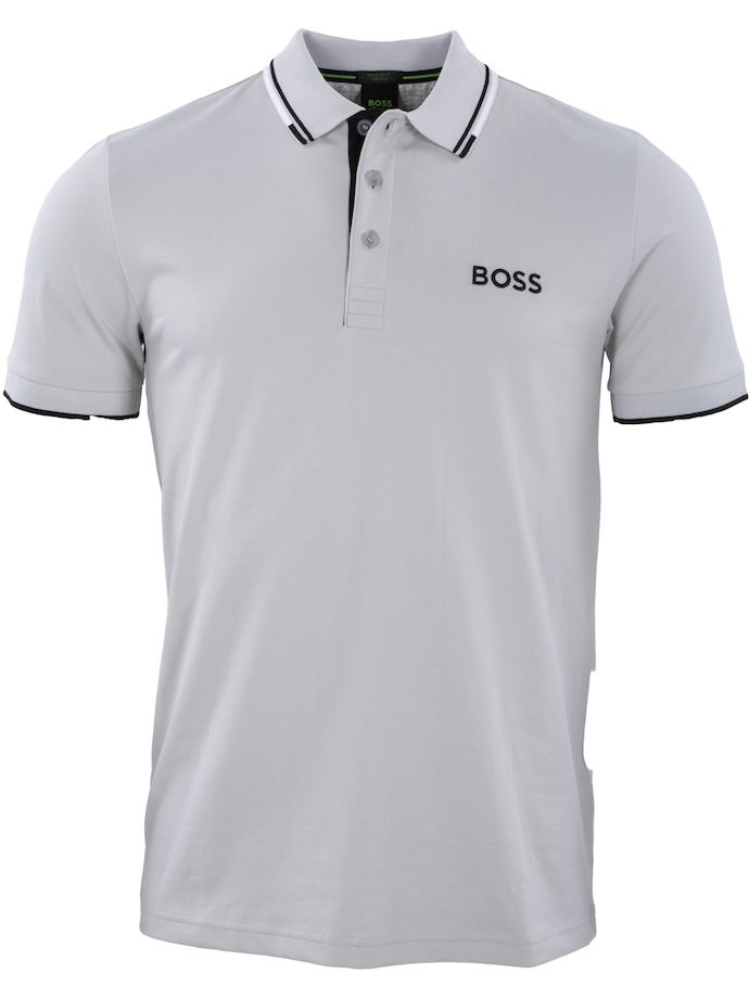 HUGO BOSS Polo Paddy Pro, lichtgrijs