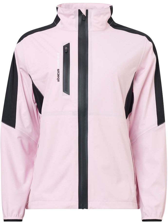 Abacus Regenjacke Bounce, rosa/schwarz