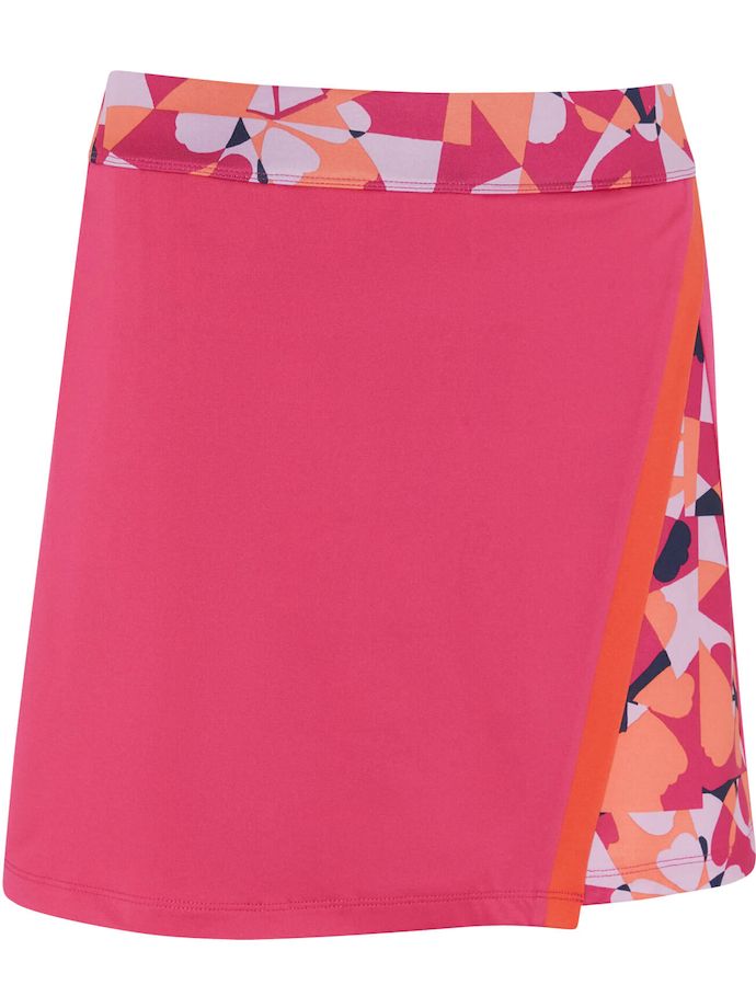 Callaway Skort Geometric Floral 17", pink/patterned