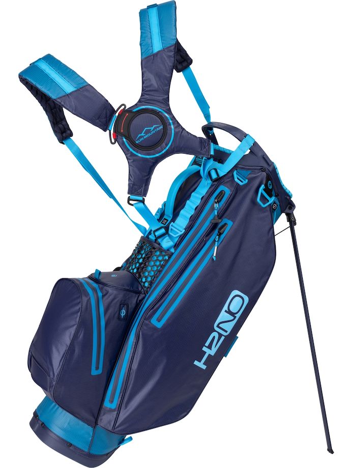 Sun Mountain Standbag H2NO 14, marinblå/blå