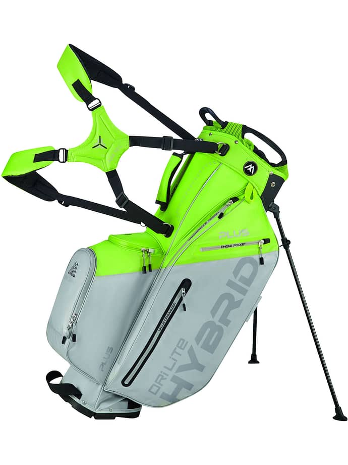 BIG MAX Sac de golf chariot Dri Lite Hybrid Plus, vert/argent