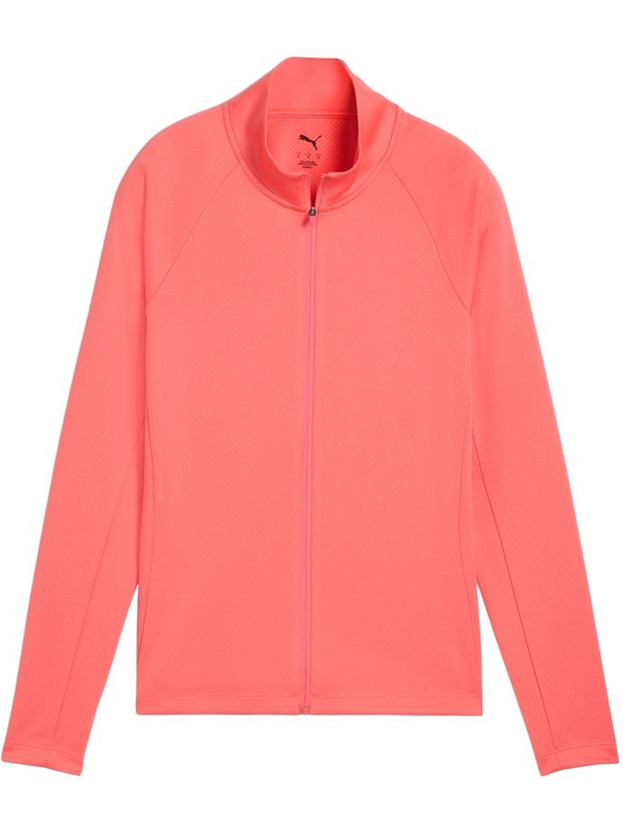 Puma Layer Lightweight Full Zip Knit, pfirsich